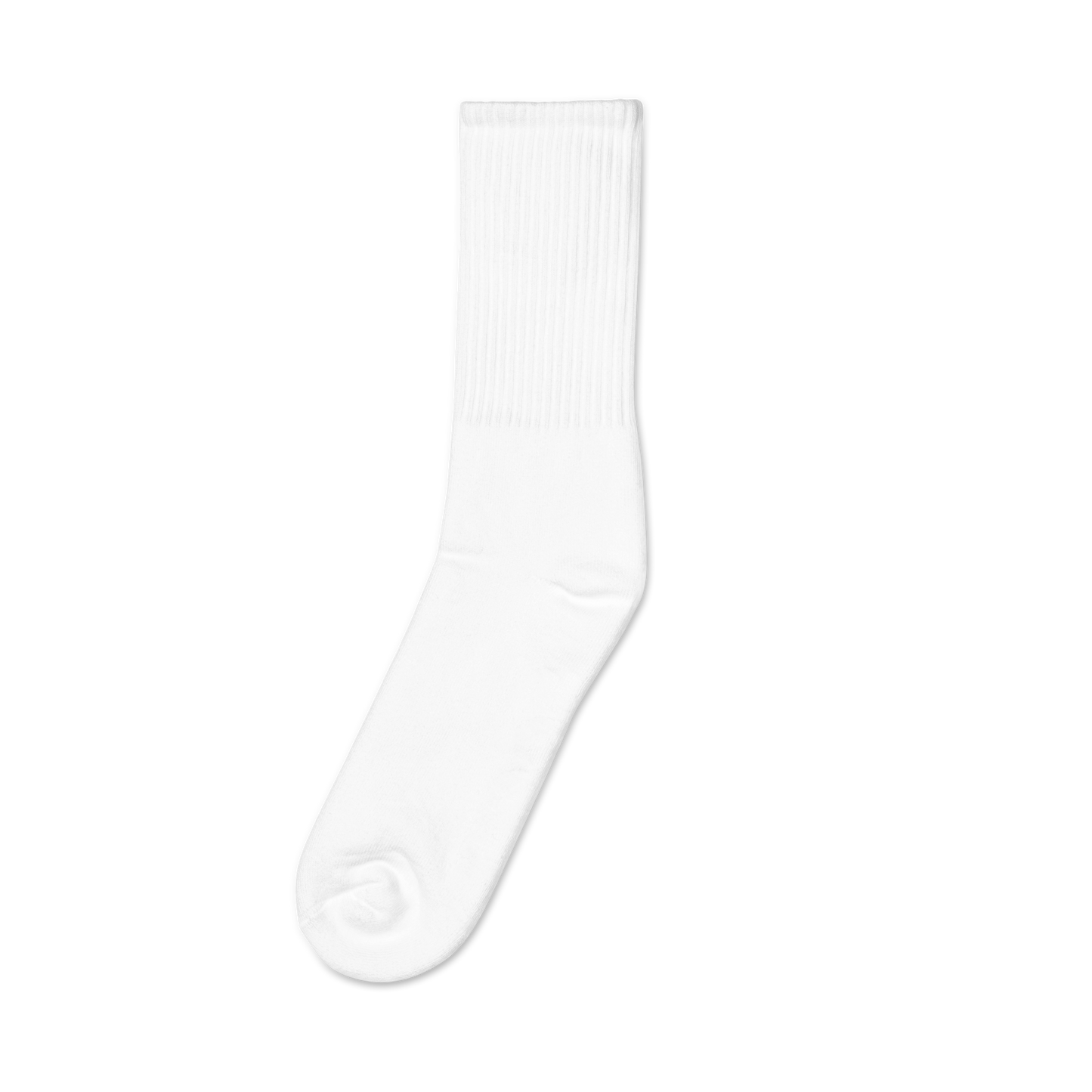 Equippd Logo White Socks - Clarity Collection