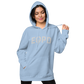 EQPD Oversized washed-out hoodie