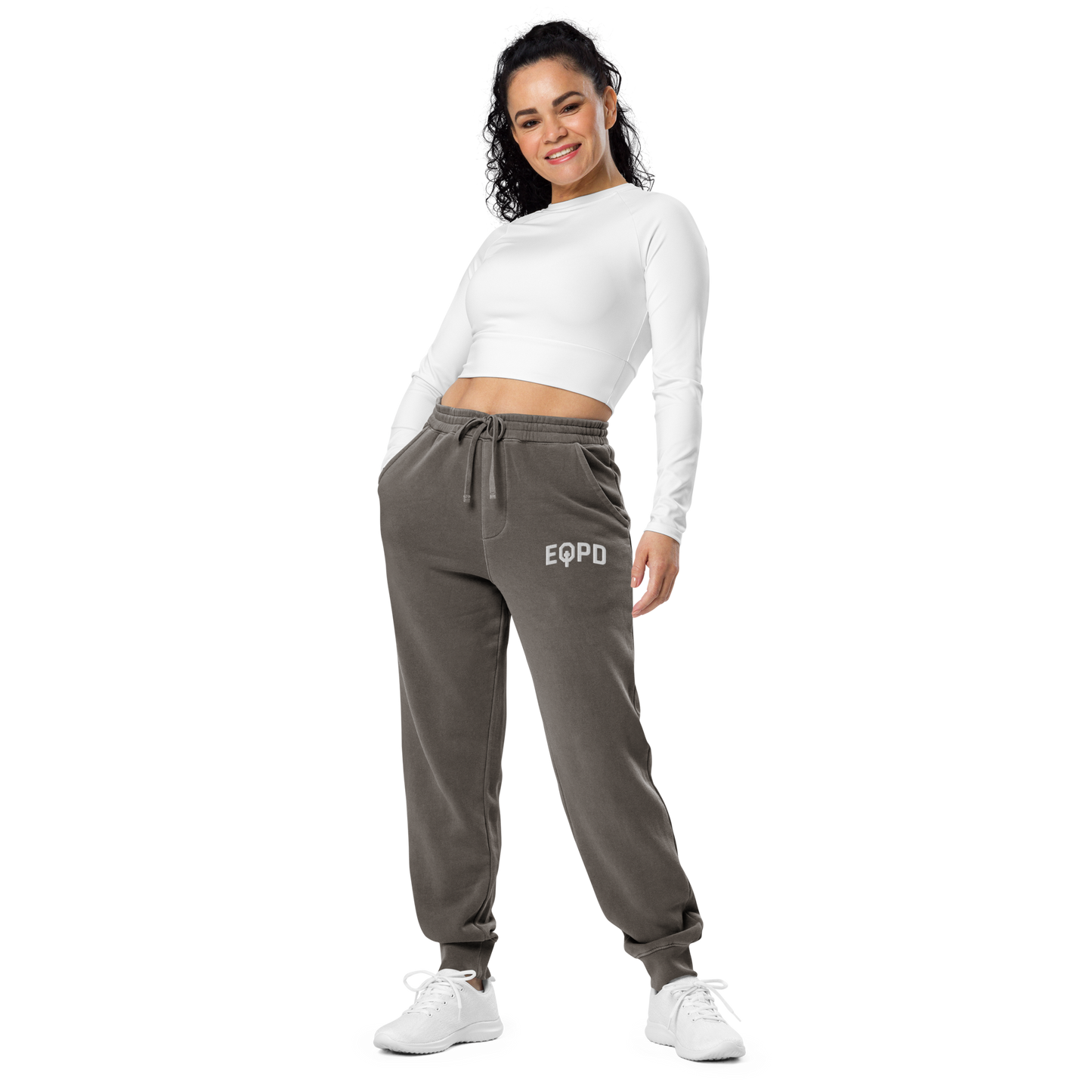 EQPD Oversized Washed-out Sweatpants