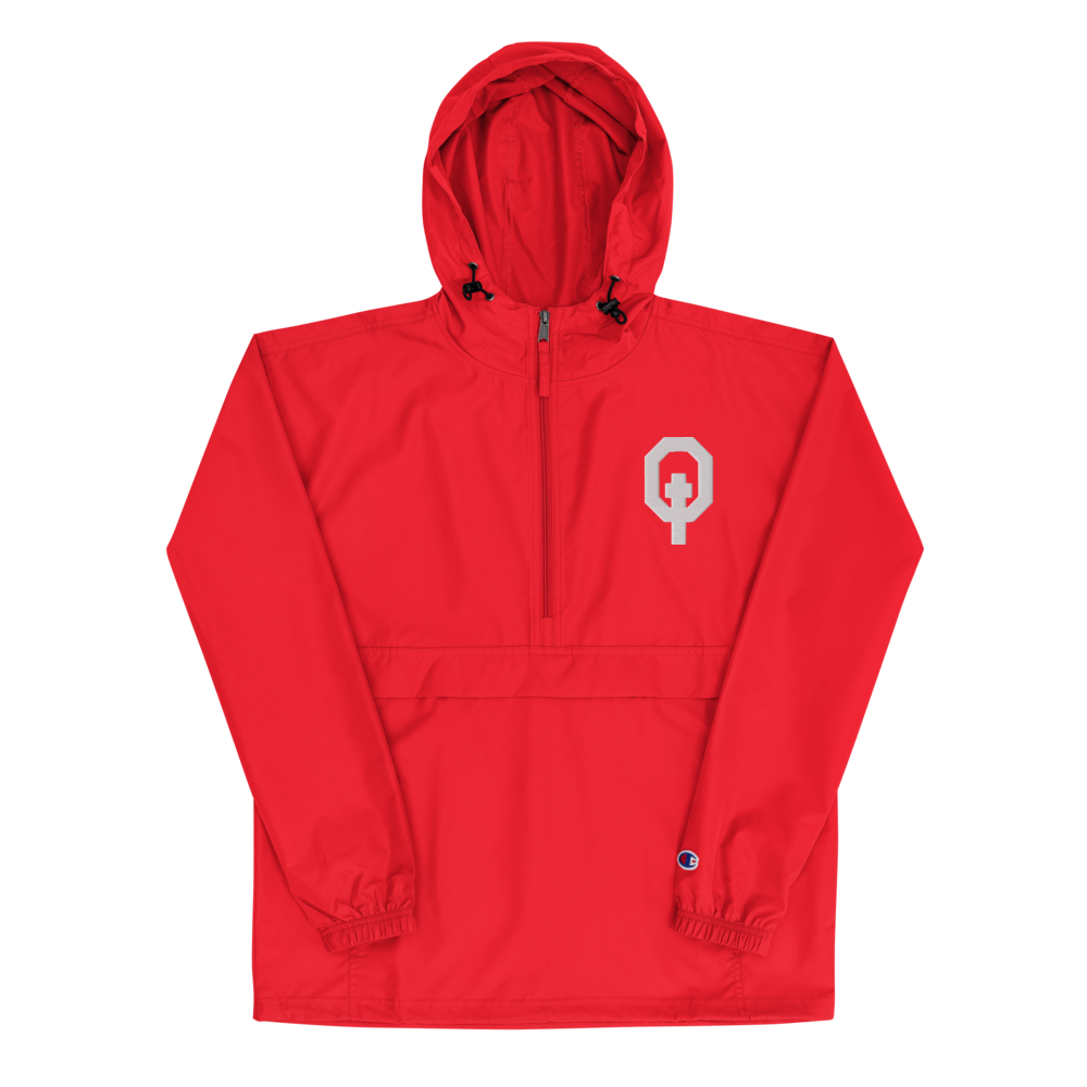 The Equippd Light Embroidered Champion Packable Jacket