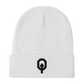 Equippd Logo White Beanie - Clarity Collection