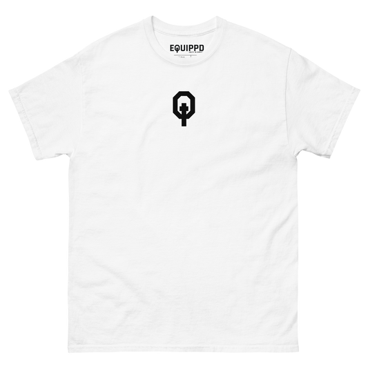 Equippd Logo White Tee - Clarity Collection