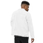 Equippd Logo White Denim Jacket - Clarity Collection